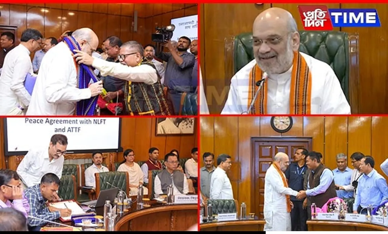 ATTF, NLFT Rebel Groups Surrender After 35 Years; Tripura Signs Historic Peace Accord